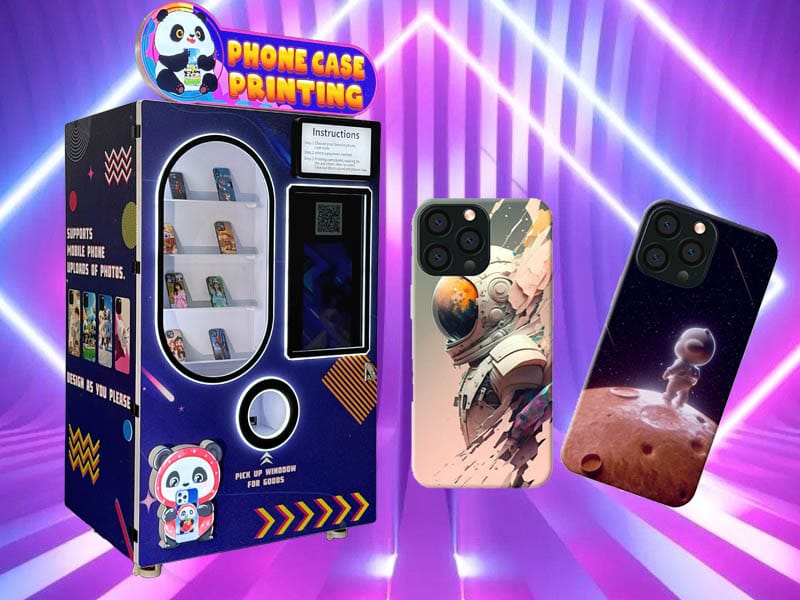 phone case printing vending machine
