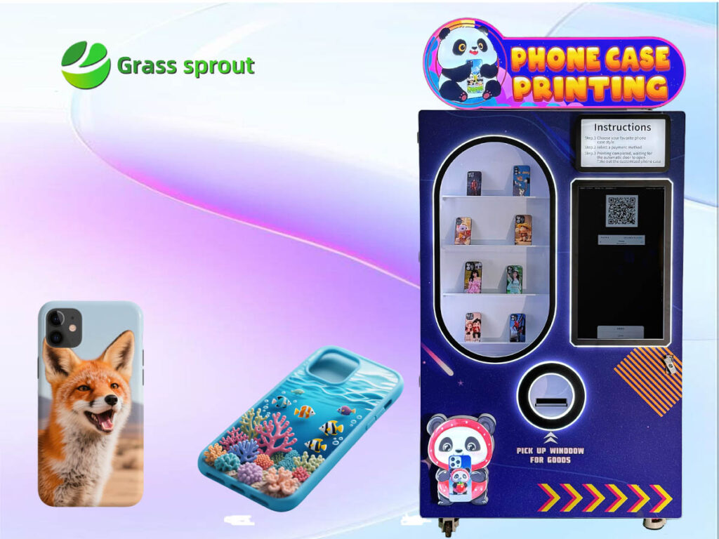 phone case Printing Vending machine