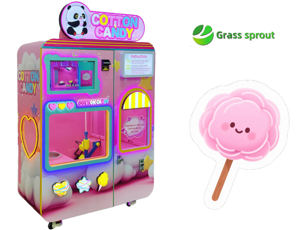 Cotton candy Vending machine