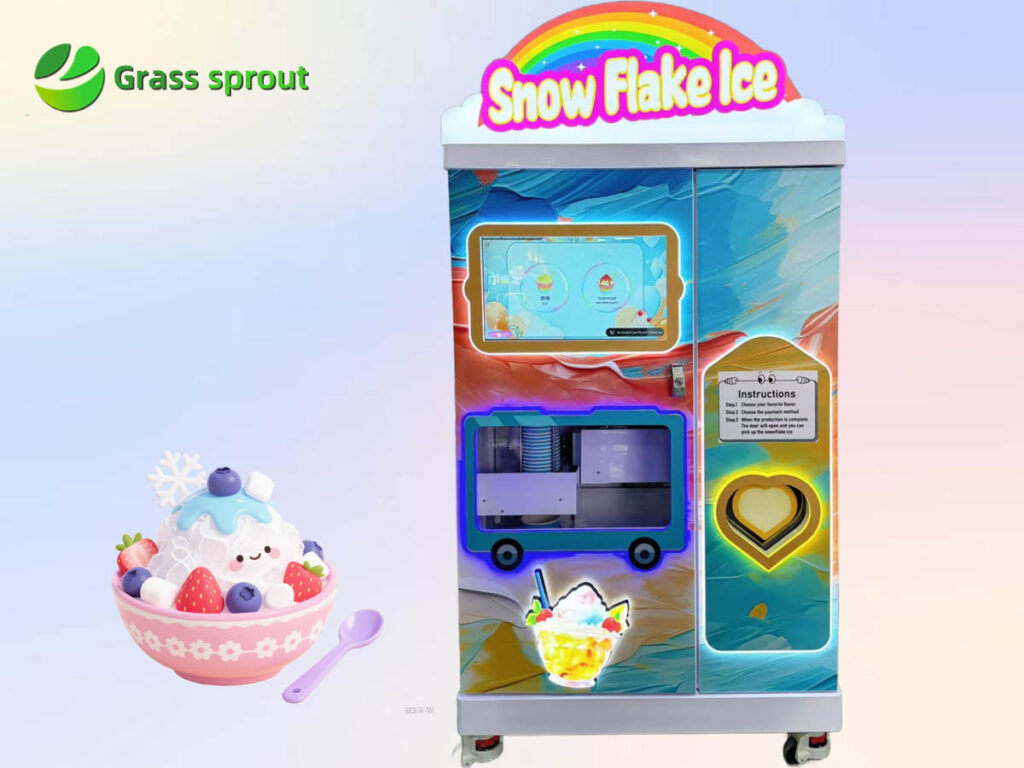 snowflake Ice Vending machine