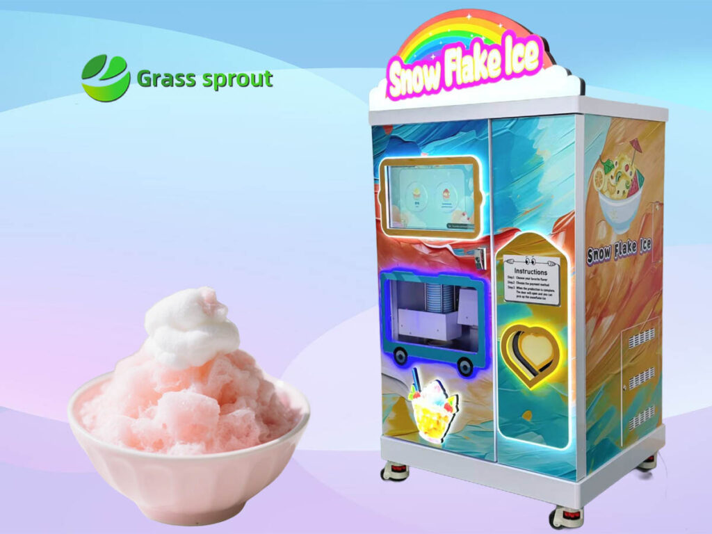 snowflake Ice Vending machine