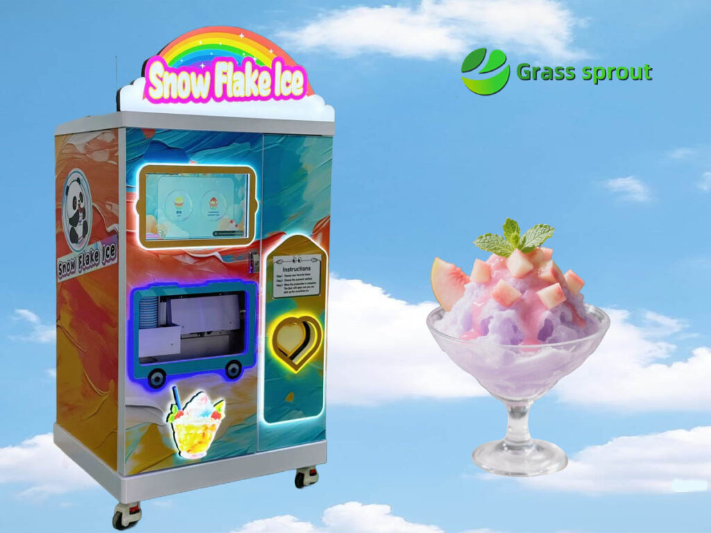 snowflake Ice Vending machine