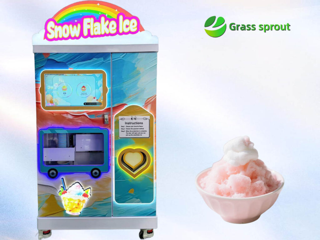 snowflake Ice Vending machine