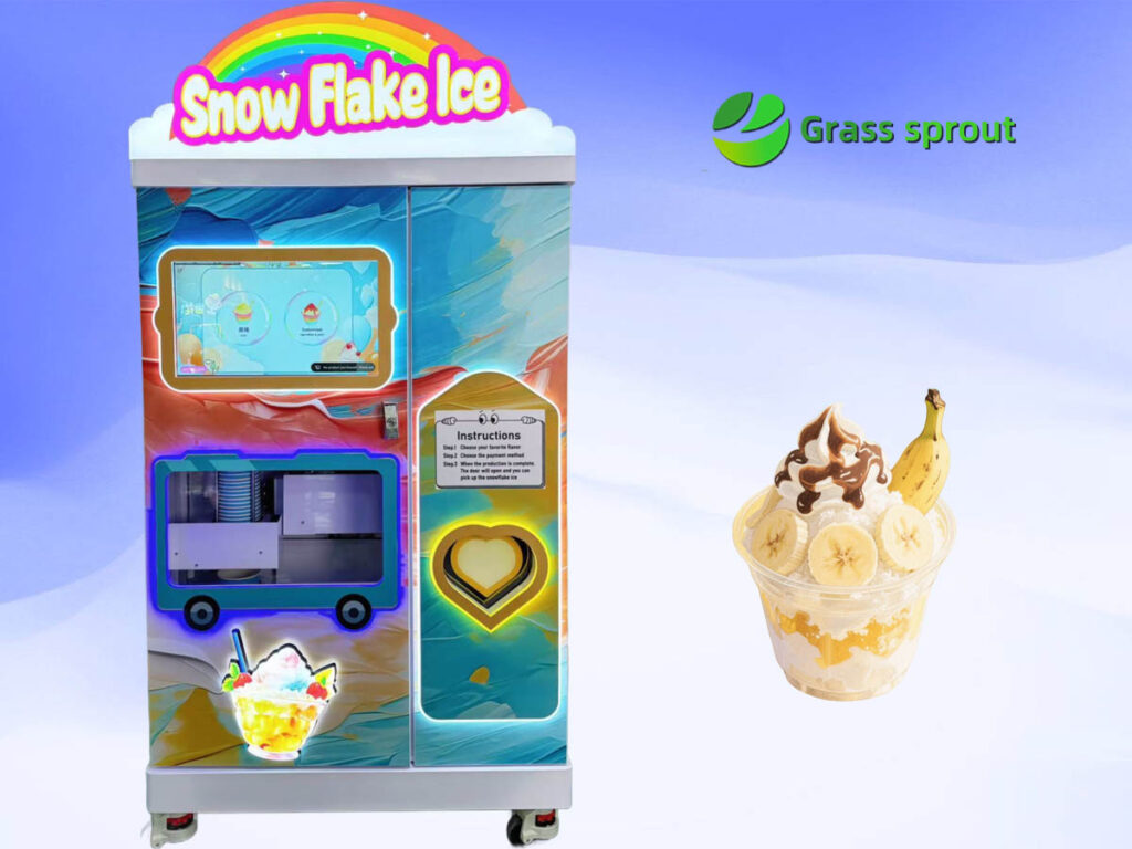 snowflake Ice Vending machine