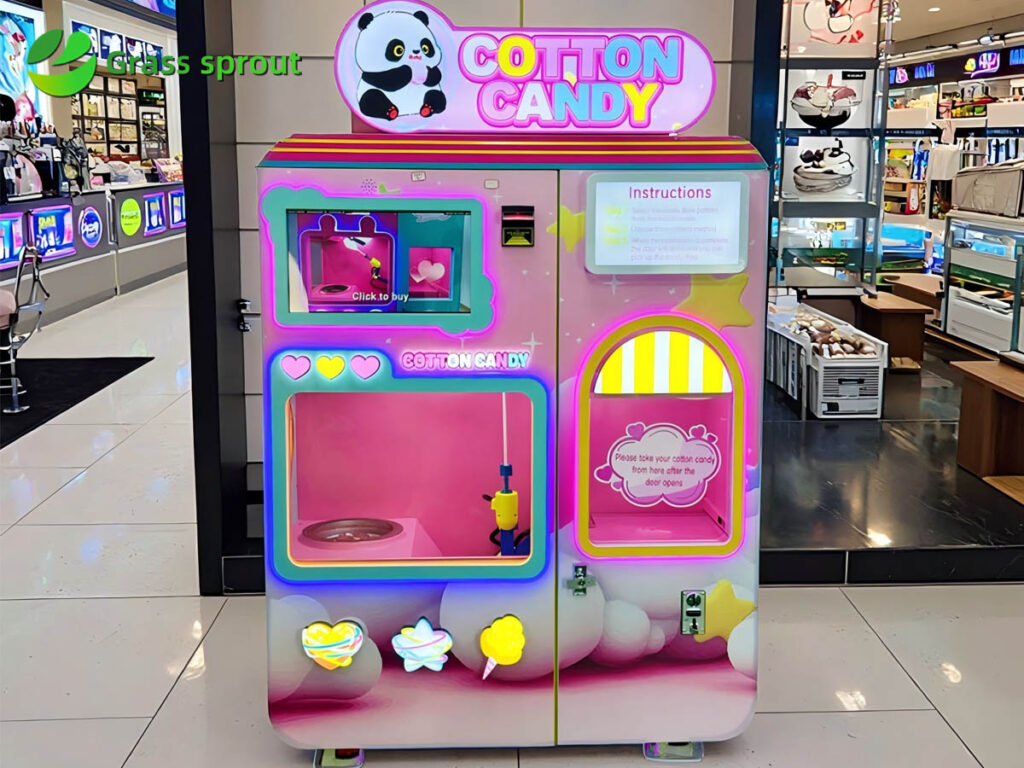 cotton candy vending machine