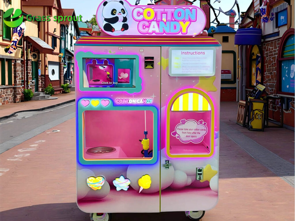Cotton Candy Vending Machine