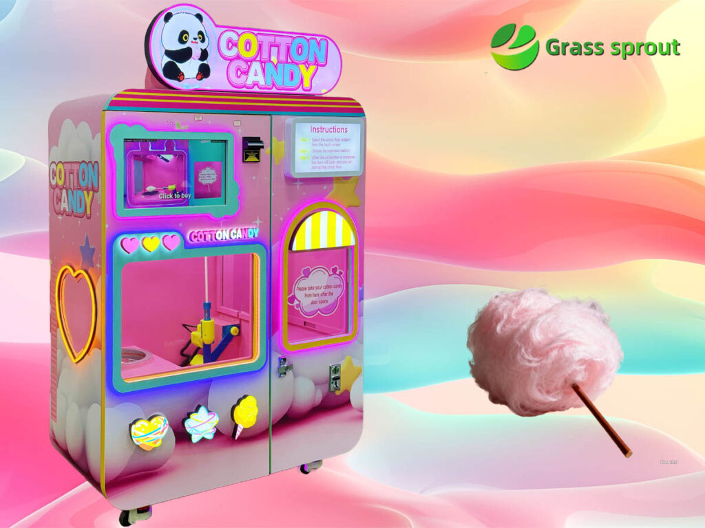 Cotton Candy Vending Machine