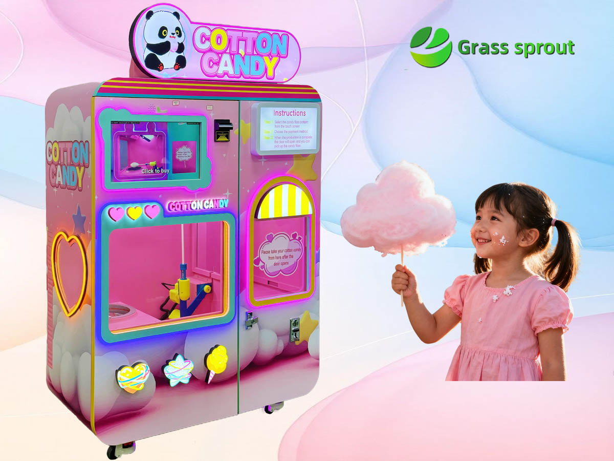 cotton candy vending machine