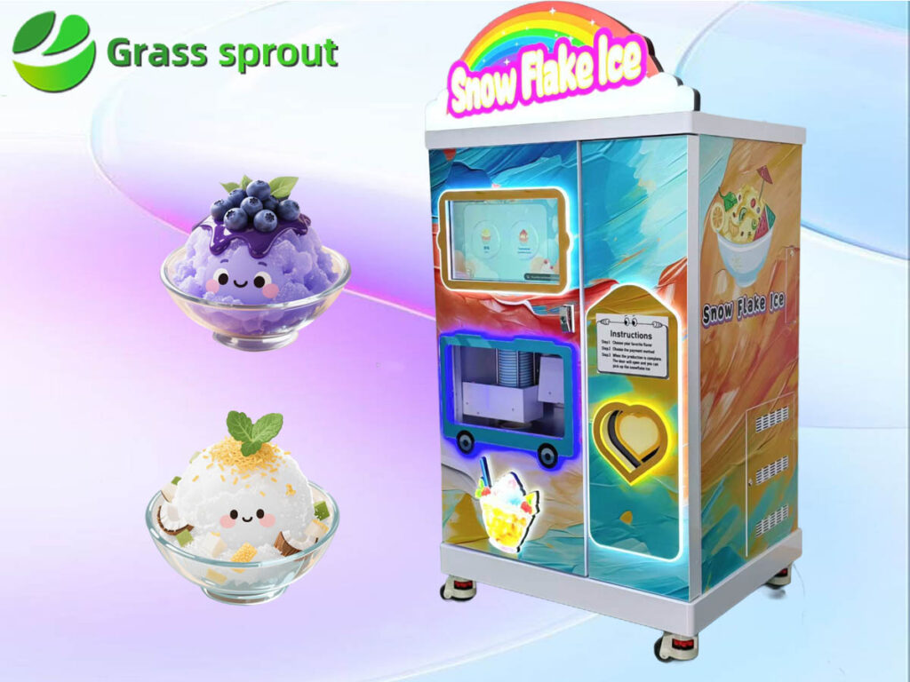 snowflake Ice Vending machine
