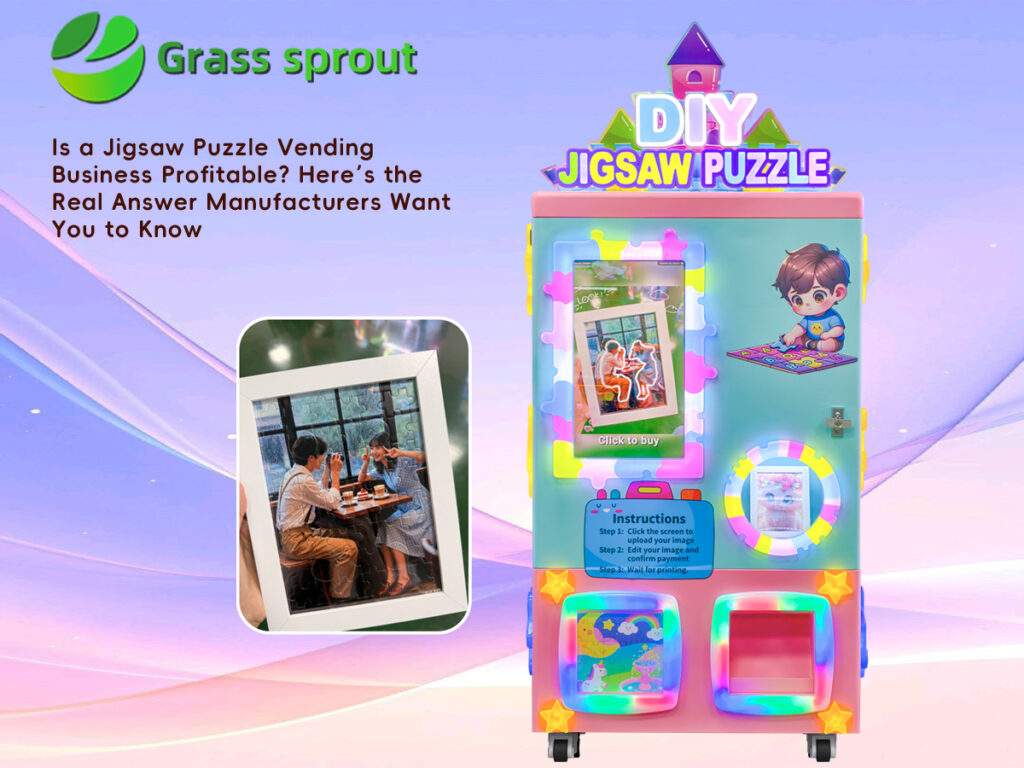 jigsaw Puzzle Vending Machine