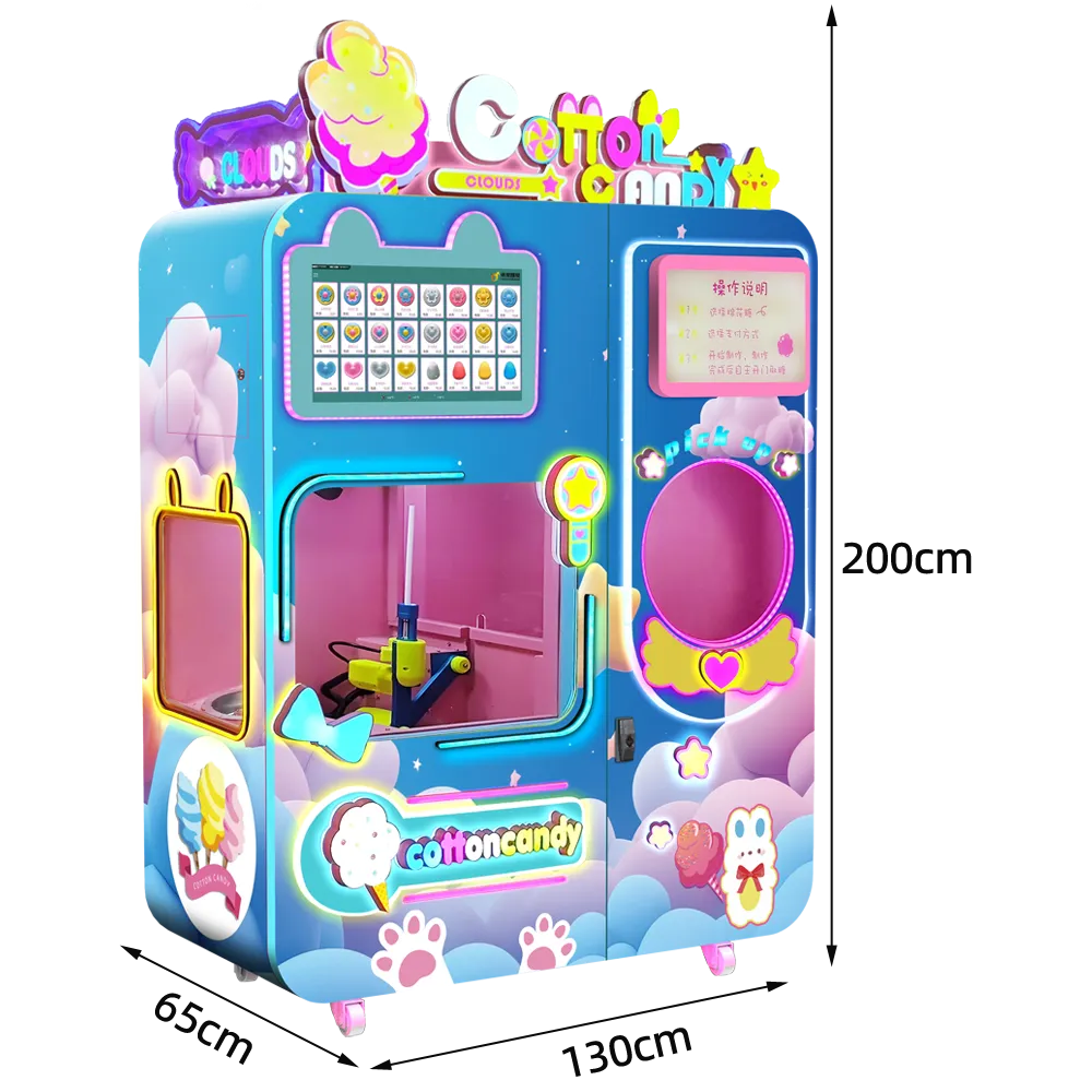 cotton candy vending machine