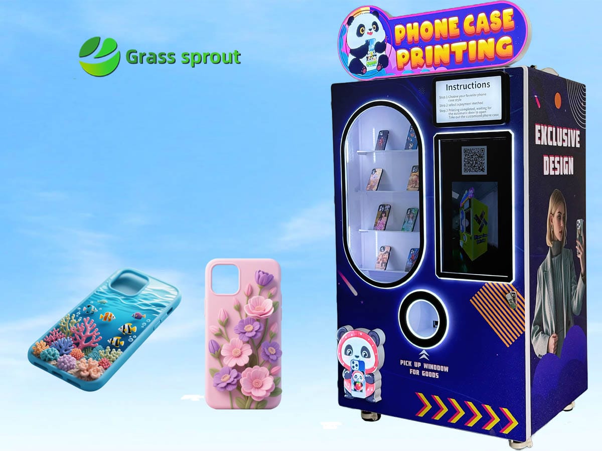 phone case printing vending Machine