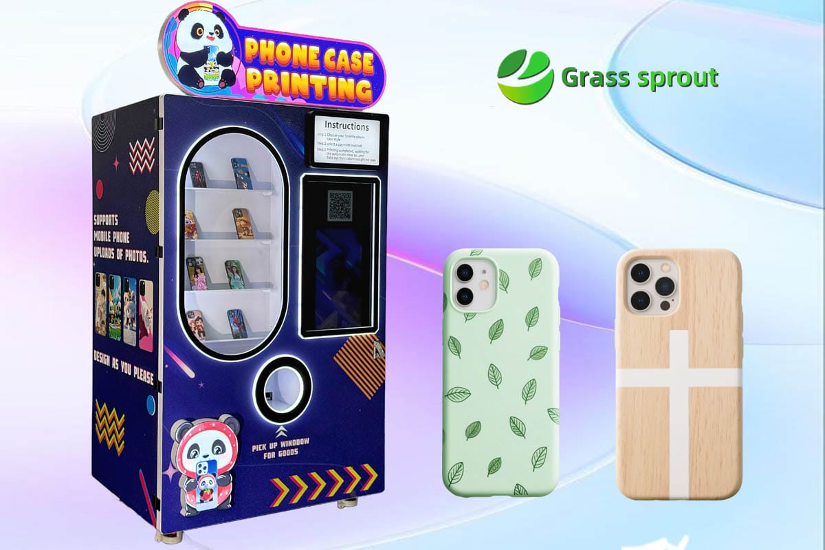 phone case printer vending machine phone case printing vending machine