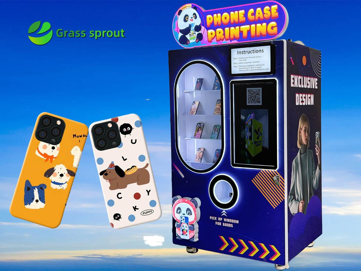 phoneCase printing Vending machine phoneCase printer