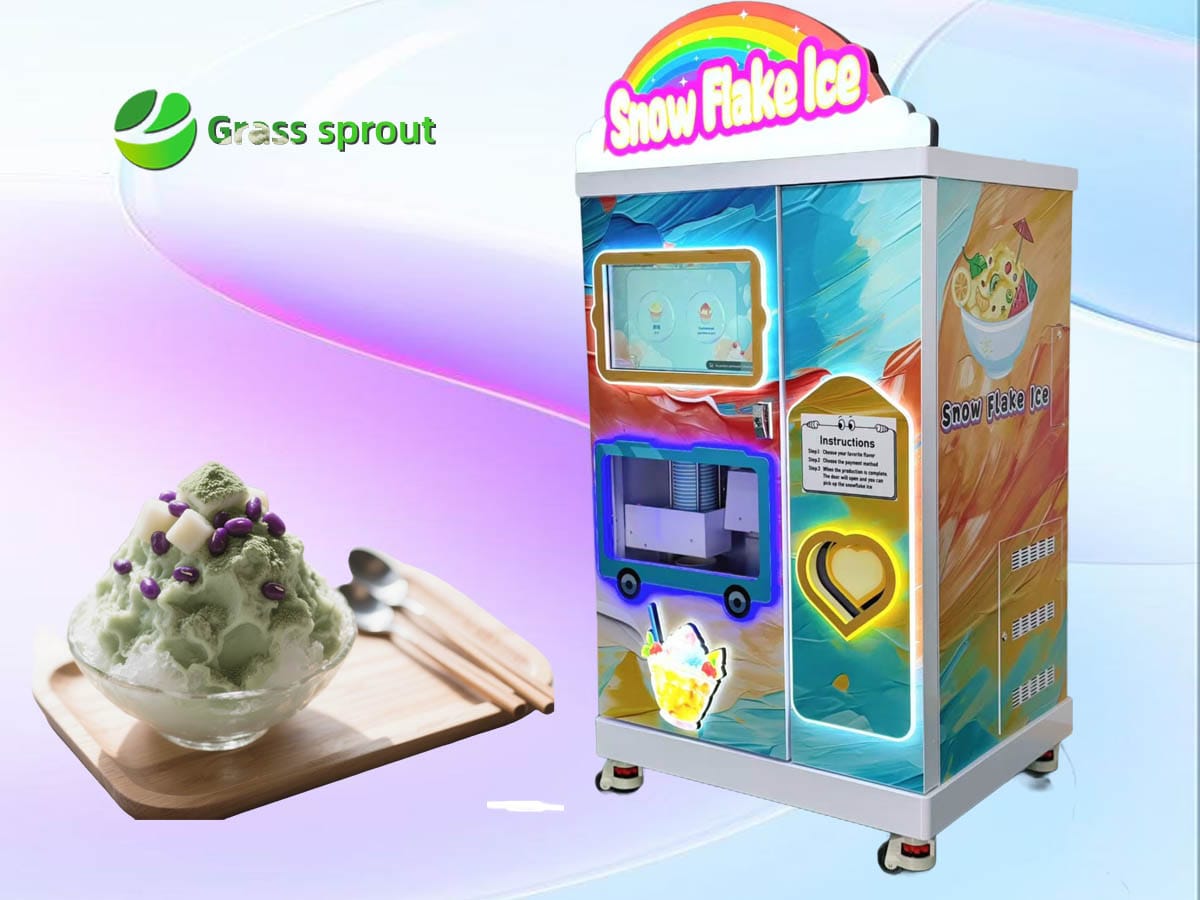 snowflake ice Vending Machine