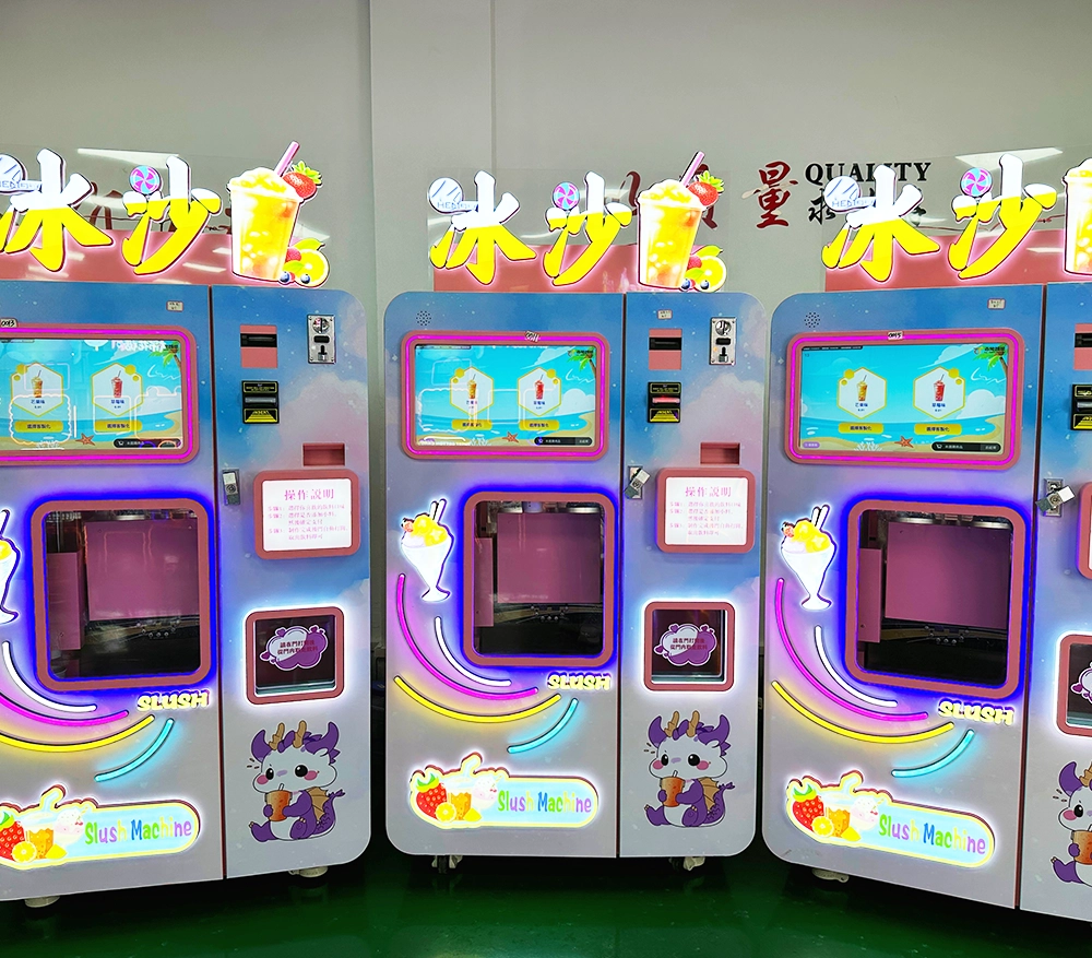 slush vending machine in Taiwan