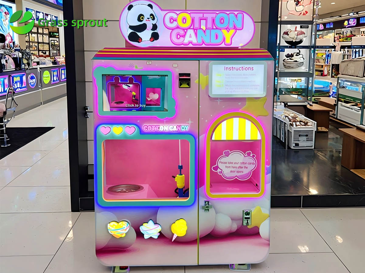 cotton candy vending machine