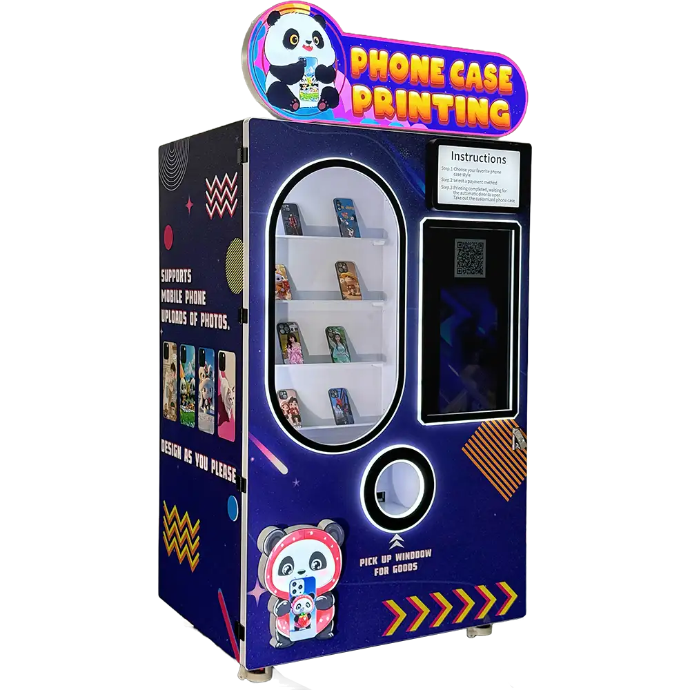 Mobile Phone Case Vending Machine-CY-350-Left View