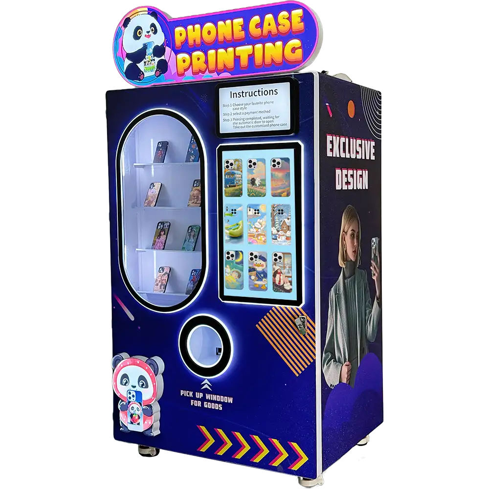 Phone Case Vending Machine-CY-350-Right View
