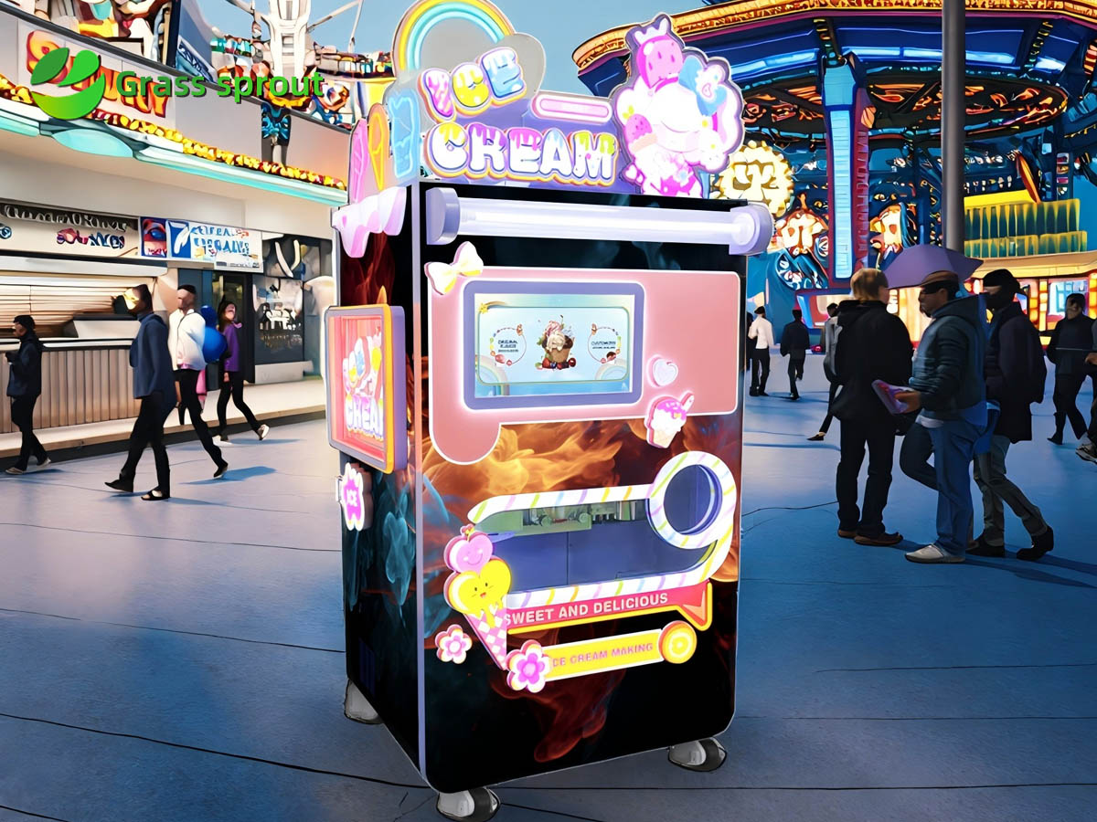 آلة بيع الآيس كريم