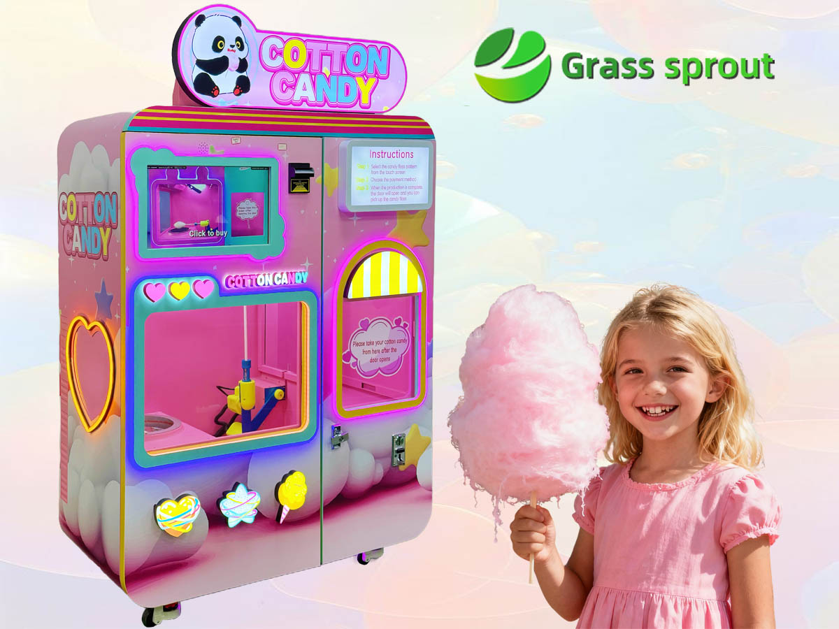 全自动棉花糖自动售卖机