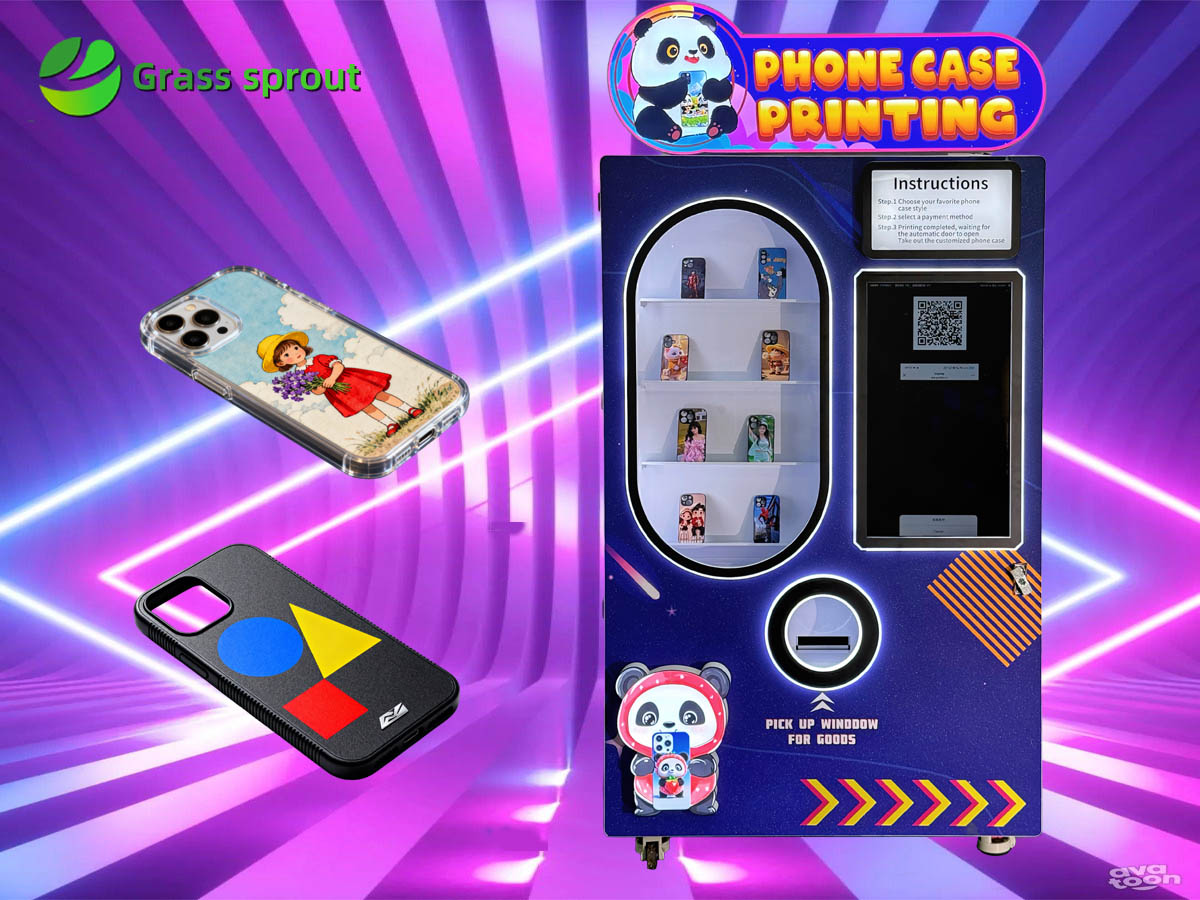 آلة بيع أغطية الهواتف