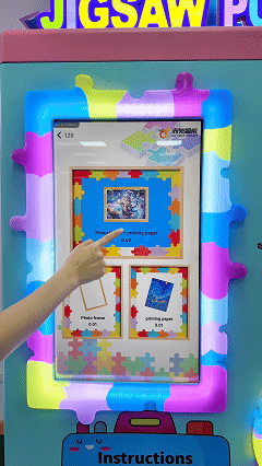 Scan the QR code to select a puzzle