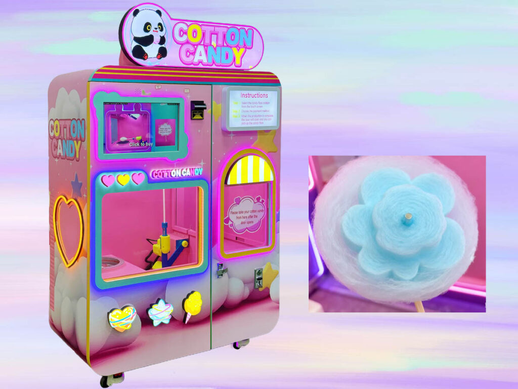全自动棉花糖自助售卖机