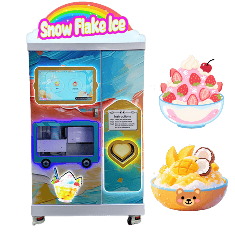 snowflake Ice Vending Machine