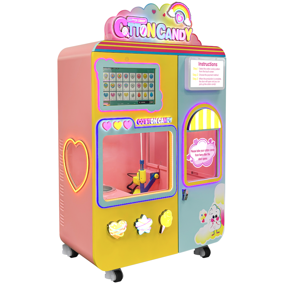 Cotton Candy Vending Machine