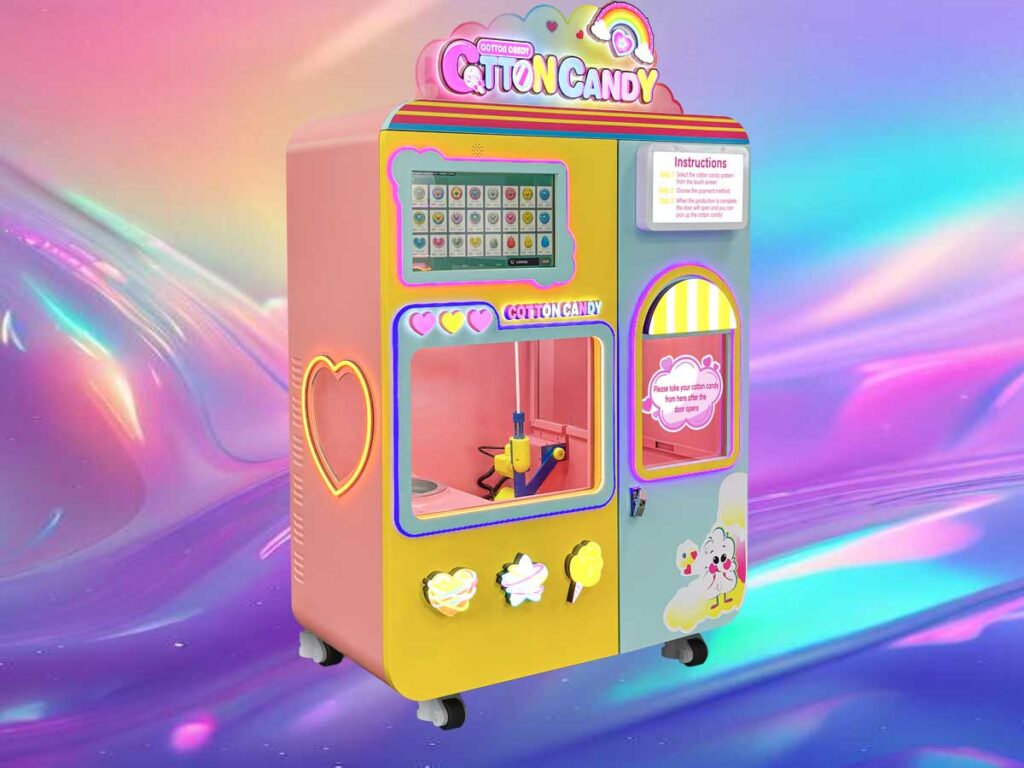 Cotton Candy Vending Machine