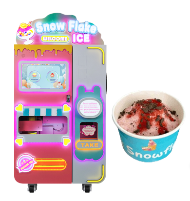 snowflake Ice Vending Machine