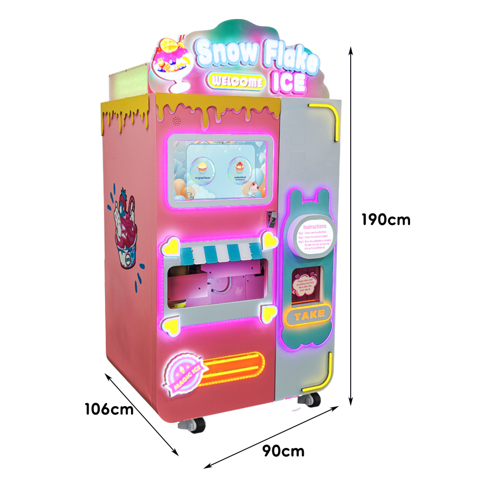 Snowflake Ice Vending ，Machine
