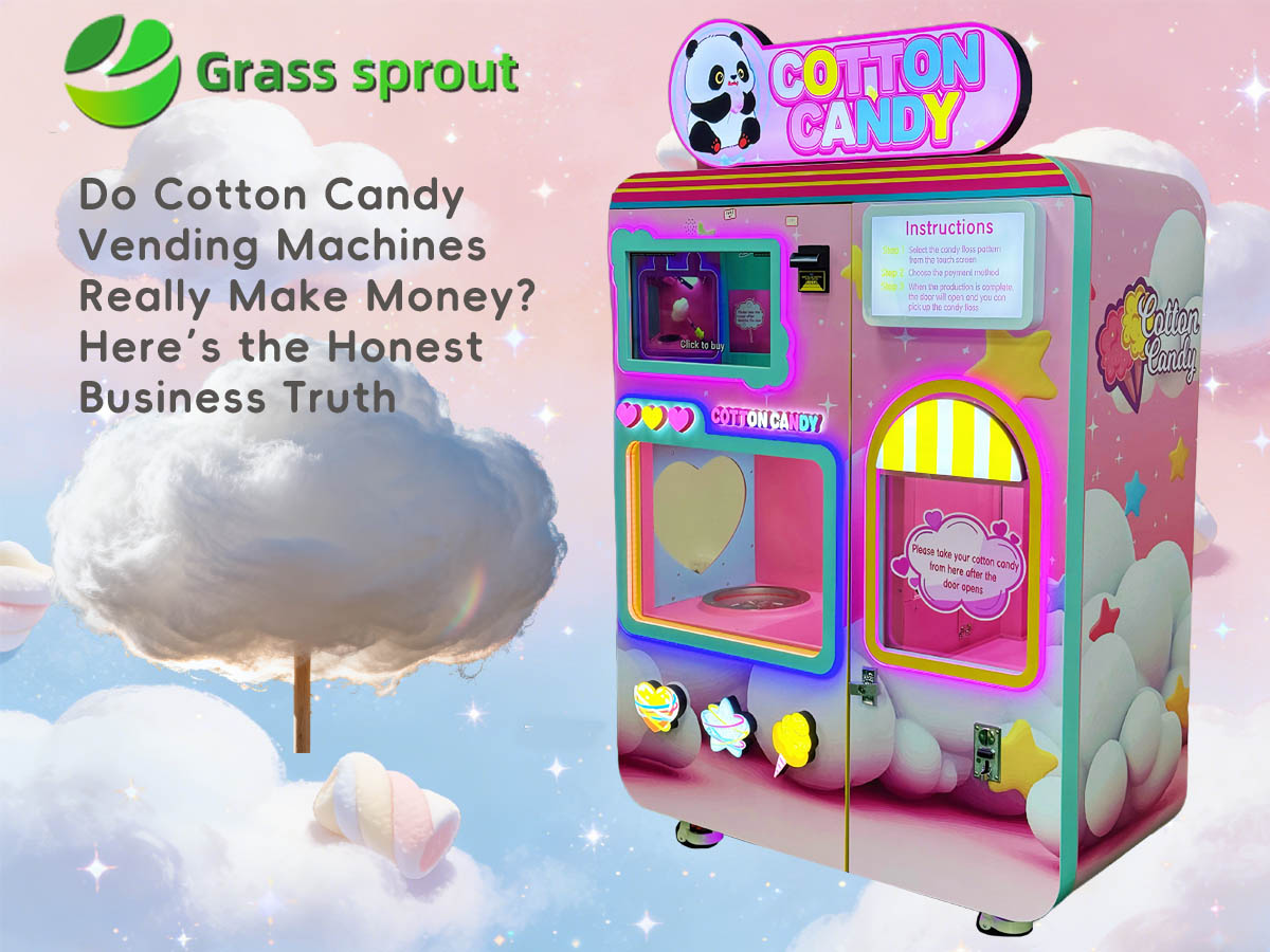 Cotton Candy Vending Machine