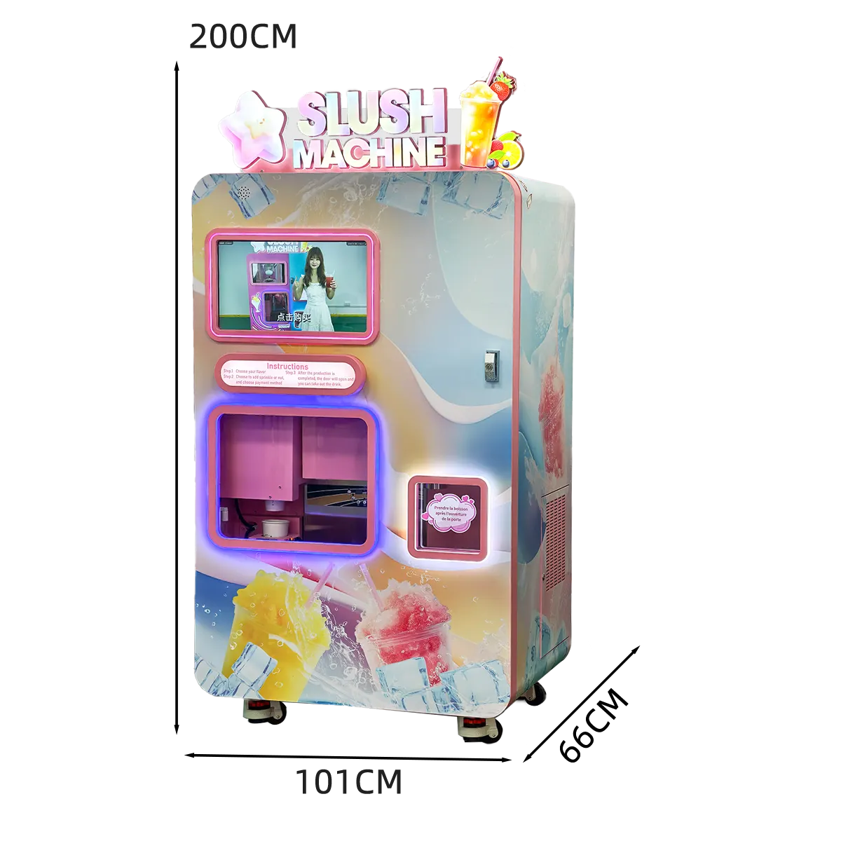 SLUSH VENDING MACHINE SLUSH VENDING MACHINE