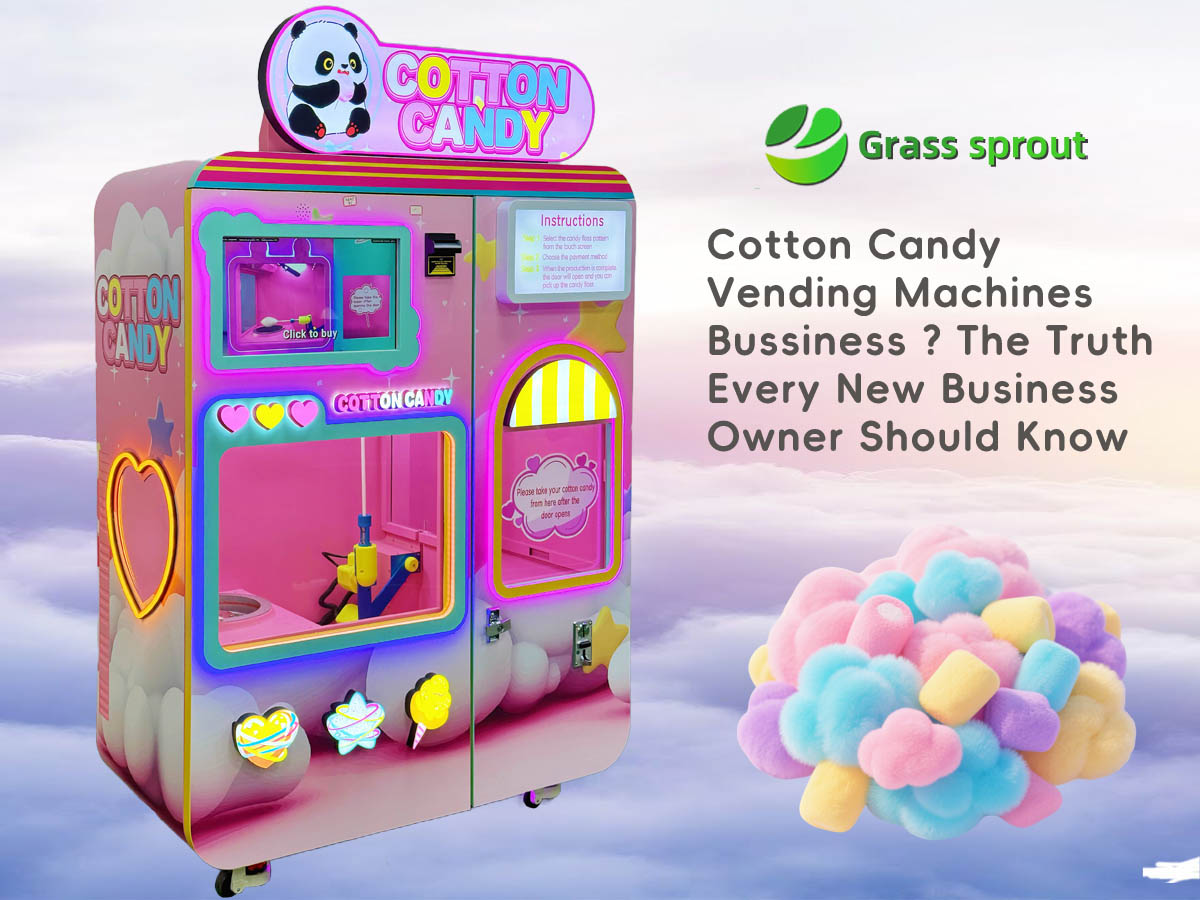 Cotton Candy Vending Machine