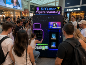 glass engraving vending machine