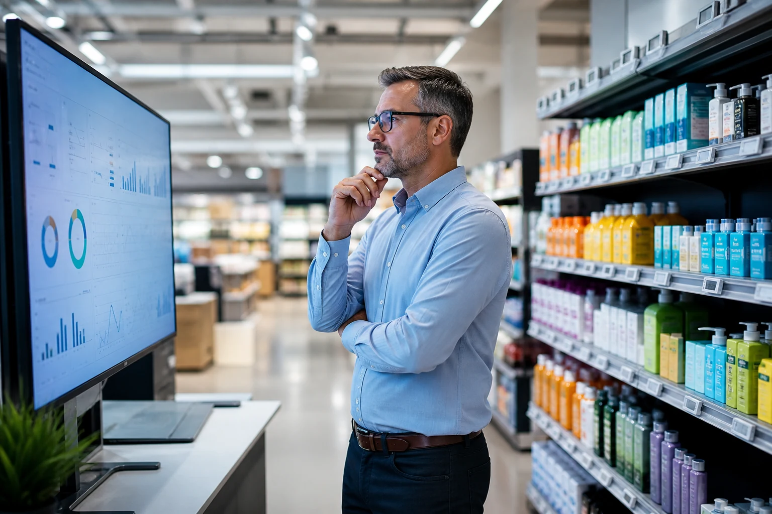 Retail operations planning illustration