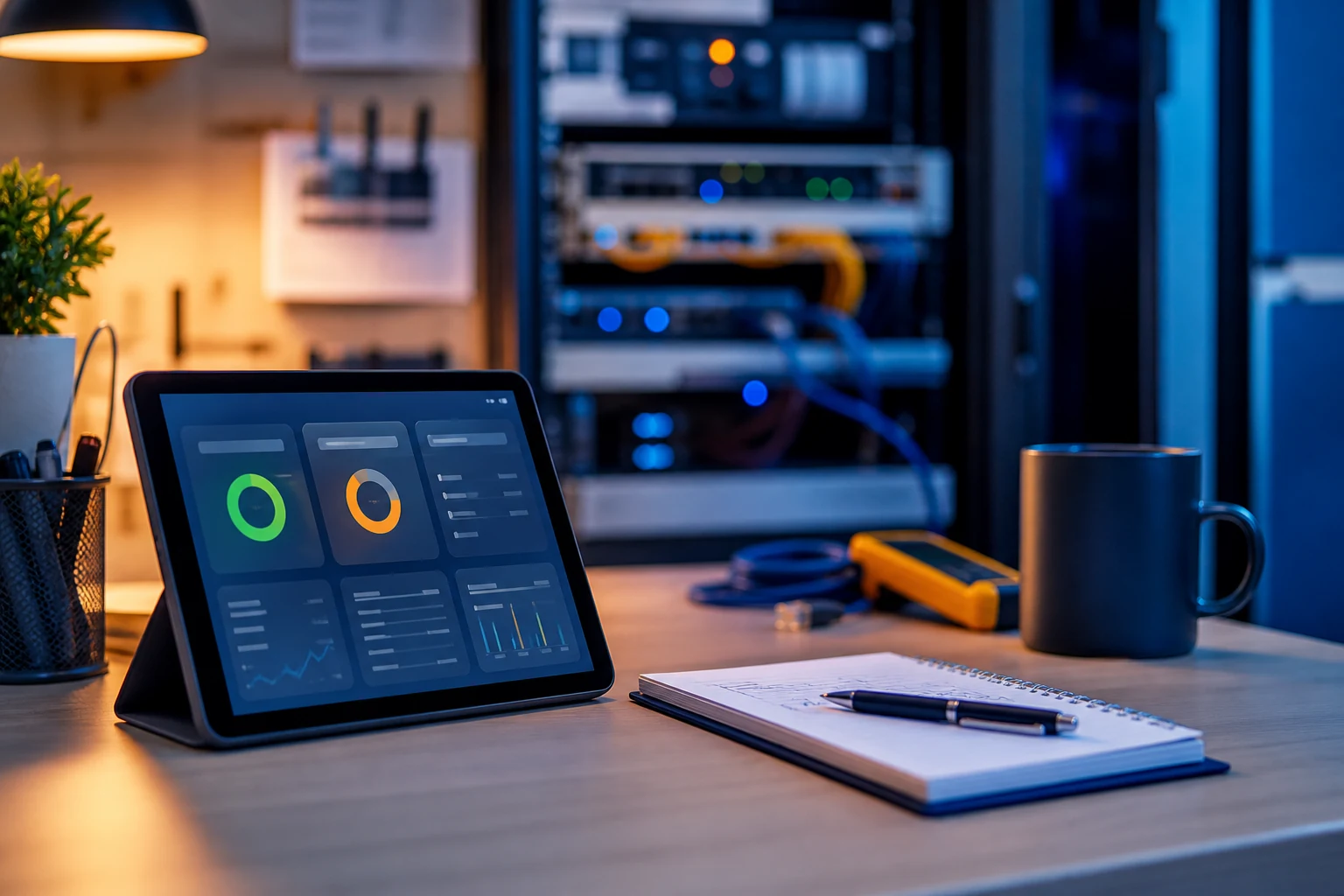 Retail operations network monitoring desk