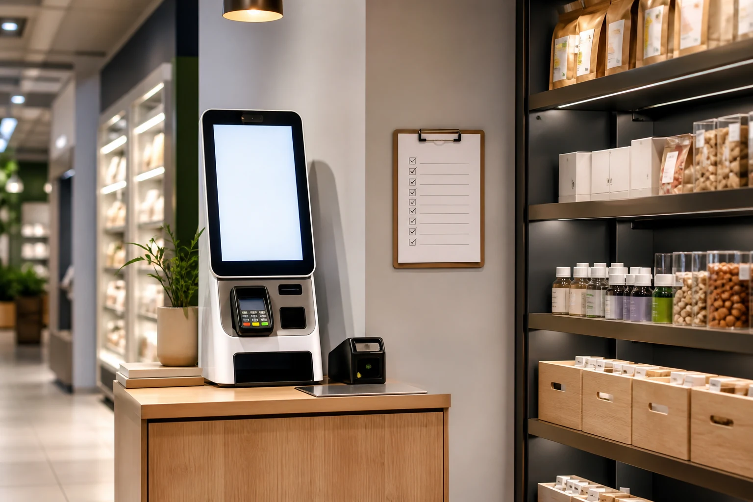 Organized self-service retail operations